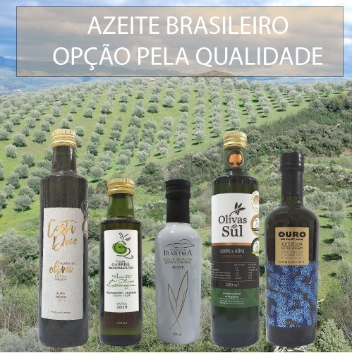 A opção pela qualidade do azeite brasileiro