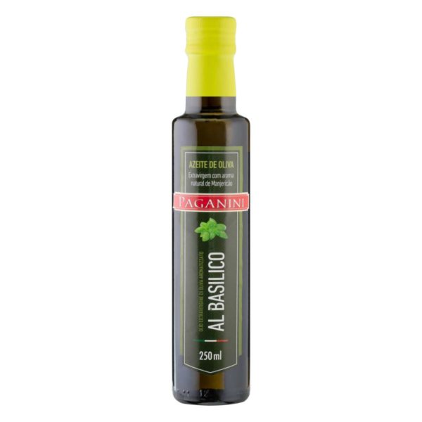 azeite de oliva com manjericão 500ml