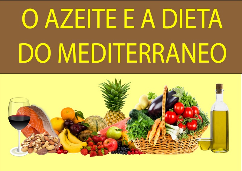 Azeite de Oliva e a dieta do mediterraneo