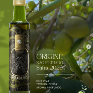 Azeite Casa Gabriel Rodrigues ORIGINE  Não Filtrado 250mL - SAFRA 2026
