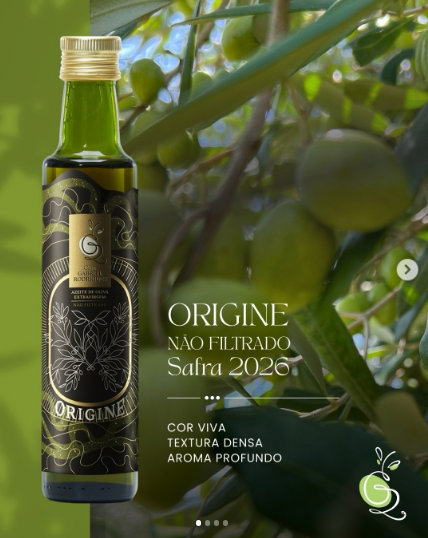 Azeite Casa Gabriel Rodrigues ORIGINE Não Filtrado 250mL - SAFRA 2026